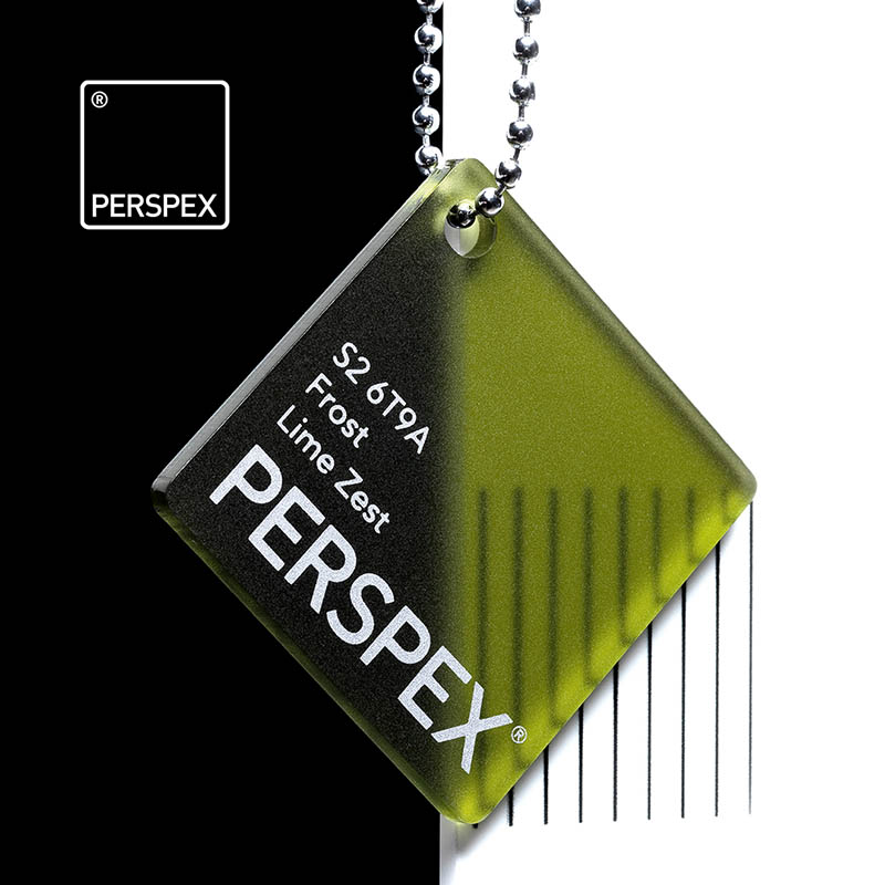 Perspex Frost - LIME ZEST Antalis