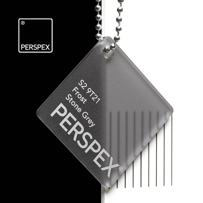 Perspex Frost - STONE GREY Antalis