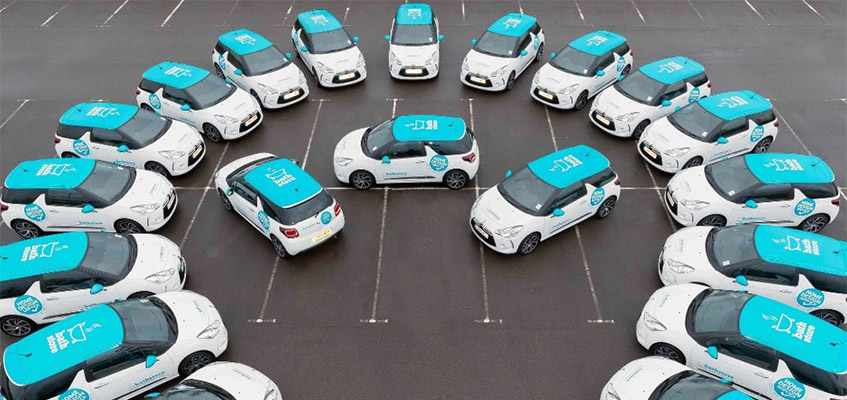 Historie polepu automobilů