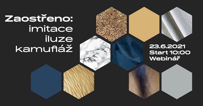 Materiály pro interiérový design webinář