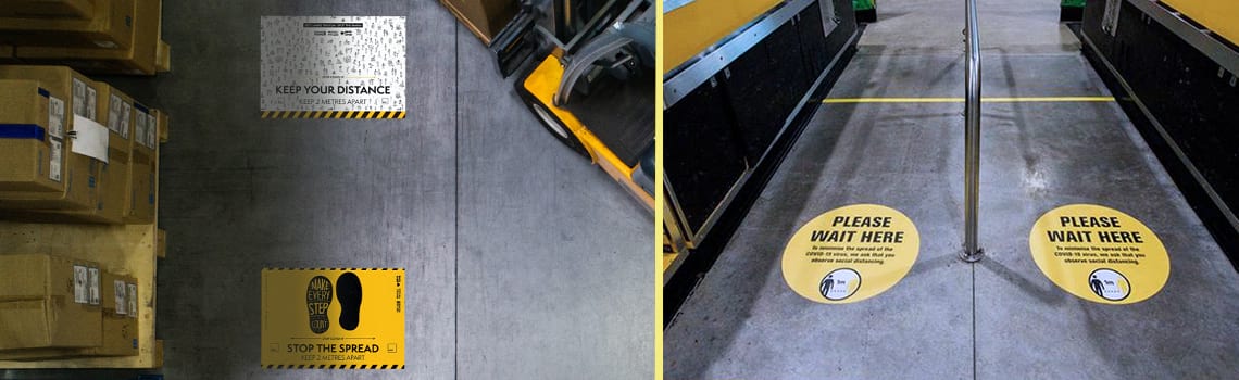Bezpečnostní značení a ochrana proti šíření koronaviru