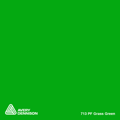 Avery Dennison 713 PF Grass Green 1230mm x 50m