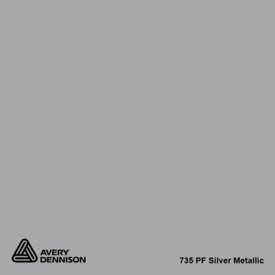 Avery 700 735 silver metallic