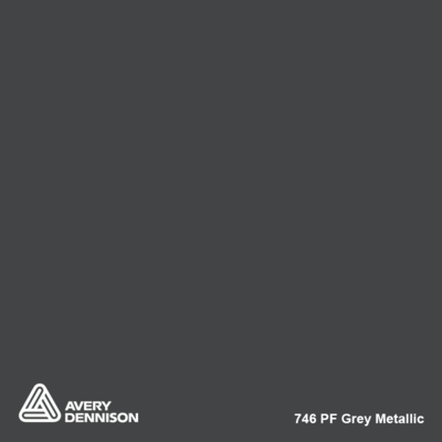 Avery Dennison 746 PF Grey Metallic 1230mm x 50m