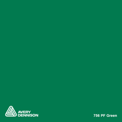 Avery Dennison 756-02 PF Green 1230mm x 50m