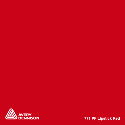 Avery Dennison 771-02 PF Lipstick Red 1230mm x 50m