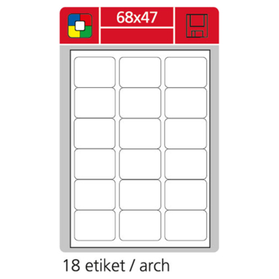 Image Label 68 x 47 mm