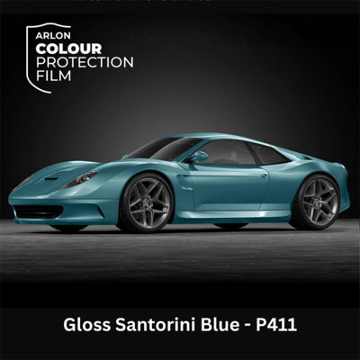 Arlon P411 Gloss Santorini Blue, 1524mm x 18m