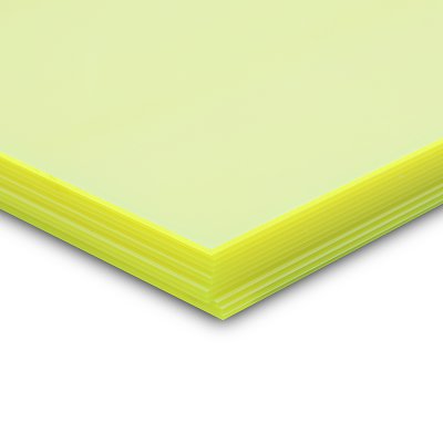 Perspex fluorescentní litý
