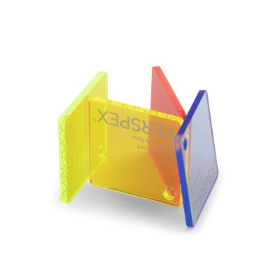 Perspex fluorescentní litý