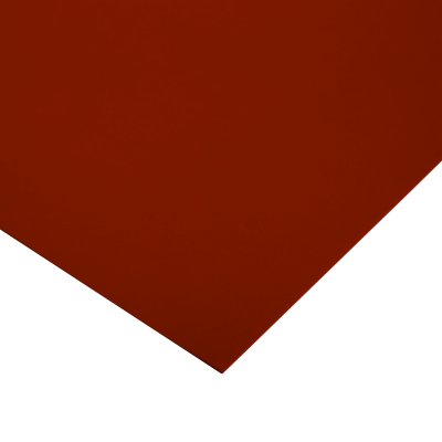Plike red suede sheet