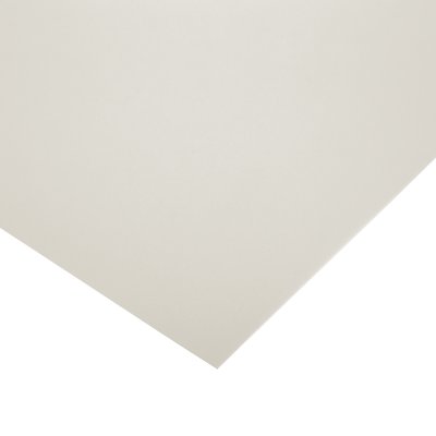 Plike white suede sheet