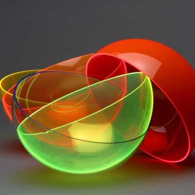 Perspex fluorescentní litý