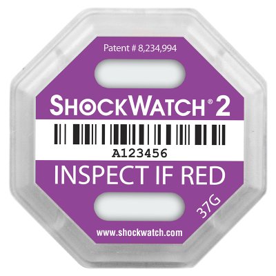 Indikátor nárazu ShockWatch 2 fialový