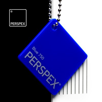 Perspex Barevný, modrá 750, 3mm, 2030x3050mm