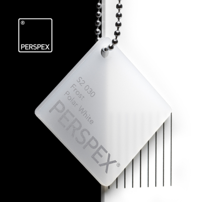 Perspex Frost Polar White S2 030