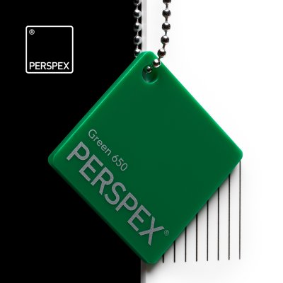 Perspex Barevný, zelená 650, 3mm, 2030x3050mm