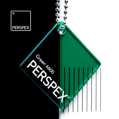 Perspex zelená 6600