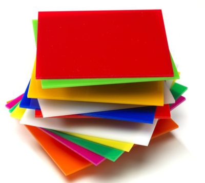 Perspex fluorescentní litý