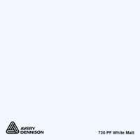 Avery Dennison 730 PF White Matt 1230mm x 50m
