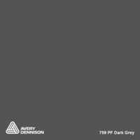 Avery Dennison 759 PF Dark Grey 1230mm x 50m