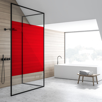 Coala Window Decor Colour Red vermillon