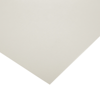 Plike white suede sheet