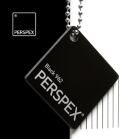 Perspex Barevný, černá 962, 3mm, 2030x3050mm