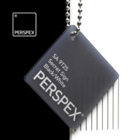 Perspex Barevný, 9T25 black & white, 5mm, 2030x3050mm