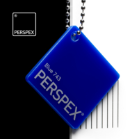 Perspex Barevný, modrá 743, 3mm, 2030x3050mm