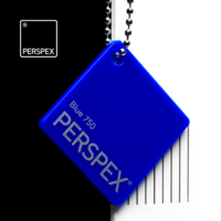 Perspex Barevný, modrá 750, 3mm, 2030x3050mm