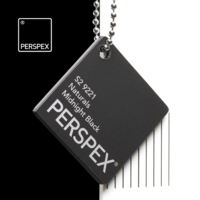 Perspex, Frost, Midnight Black S2 9221, 3mm, 2030x3050mm