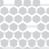 Coala Window Decor Pattern Honeycomb