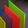 Perspex fluorescentní litý