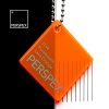 Perspex, Fluo, 3T19 lava orange, 3mm, 2030x3050mm