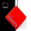 Perspex Barevný, červená 440, 5mm, 2030x3050mm