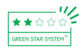 Produkt se 2 hvězdičkami „Green Star System for Visual Com“ znamená, že je vyroben ze suroviny fosilního původu, která má nízkou recyklovatelnost, nebo z materiálu obnovitelného / biologického původu, který není recyklovatelný