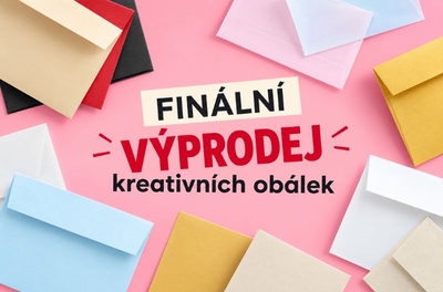 Finální výprodej kreativních obálek